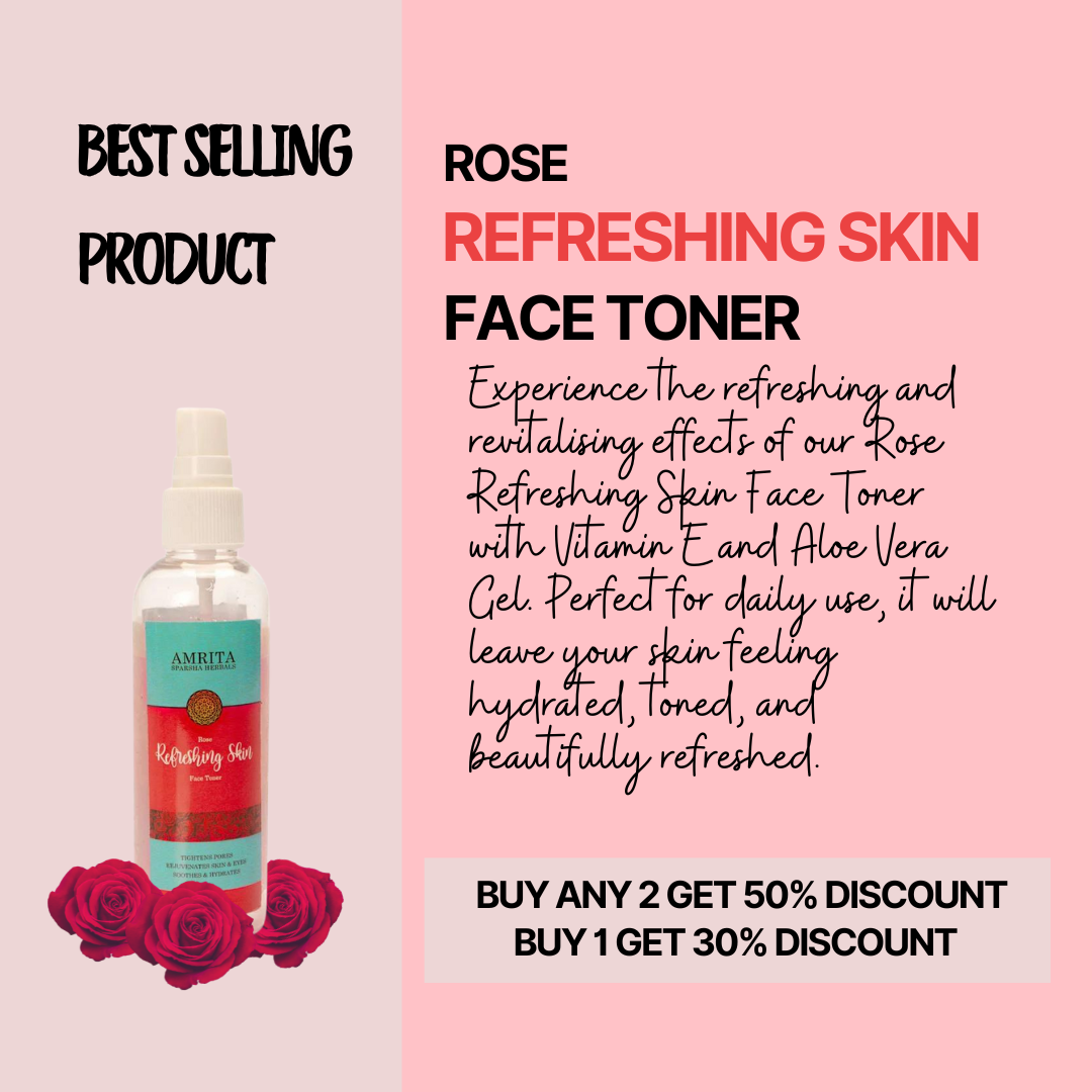 Rose Refreshing Skin Face Toner